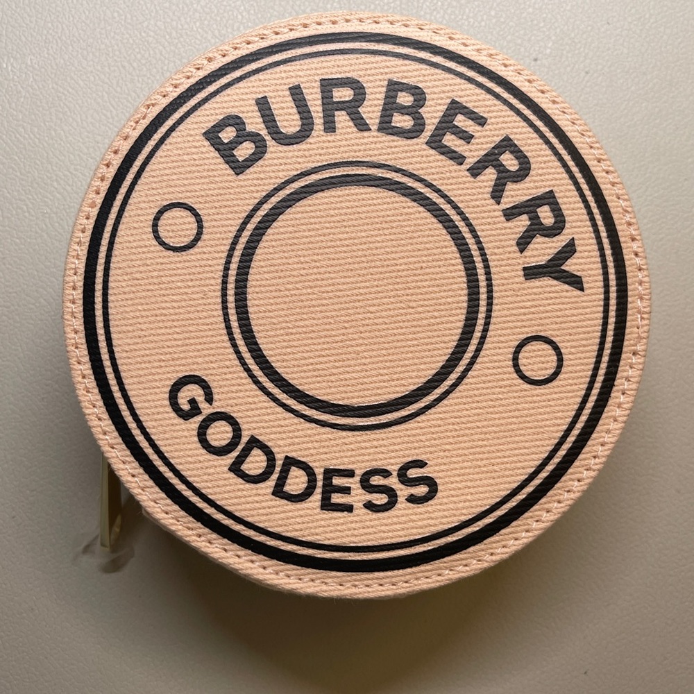 Authentic🆕Burberry medium pouch bag jewelry box travel storage box